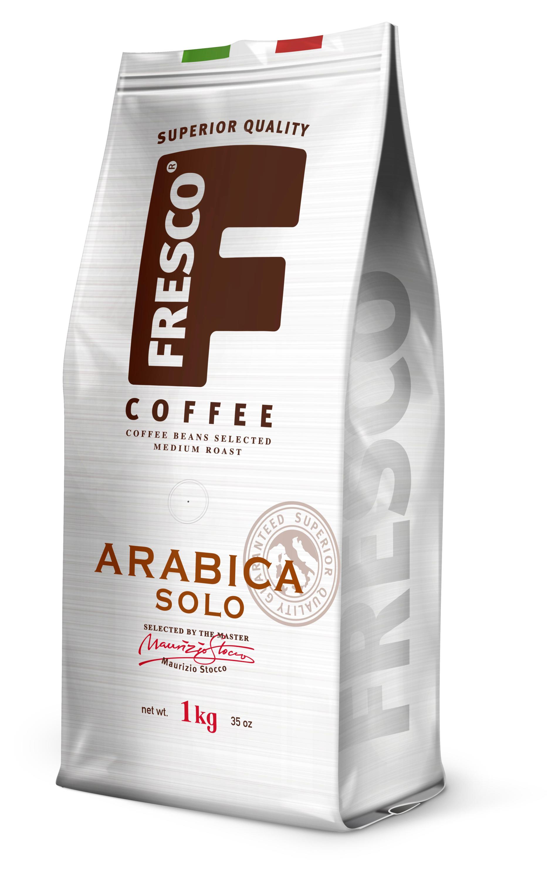 Изображение товара Кофе в зернах Fresco Arabica Solo 1 кг натуральный средней обжарки