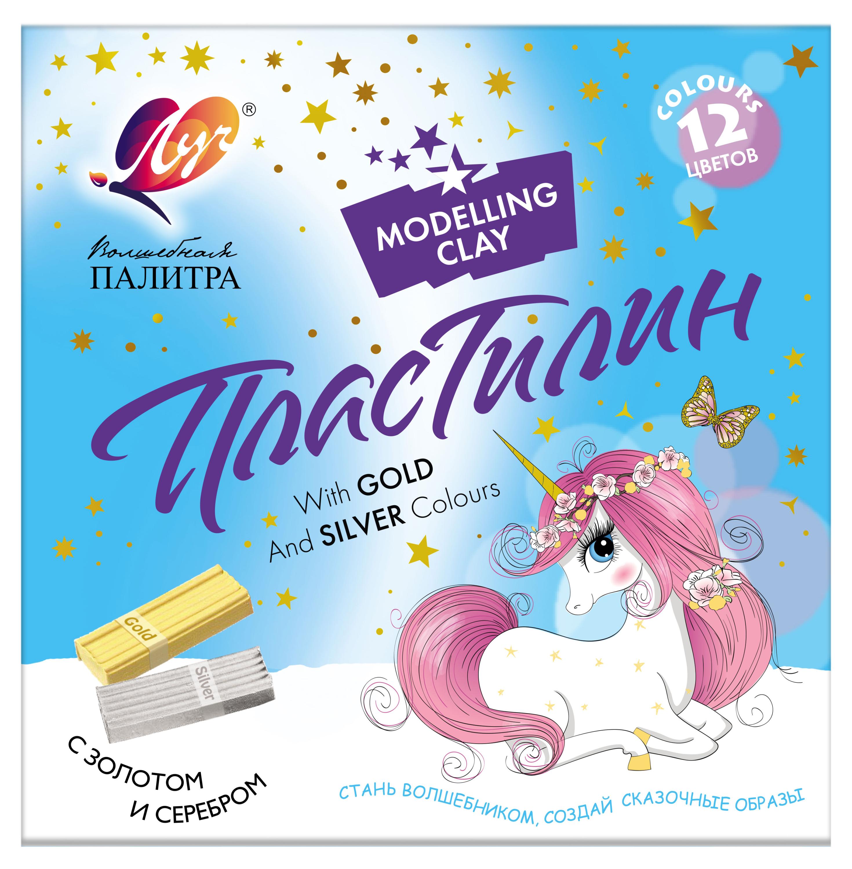 

Пластилин Луч Волшебная палитра, 12 цветов