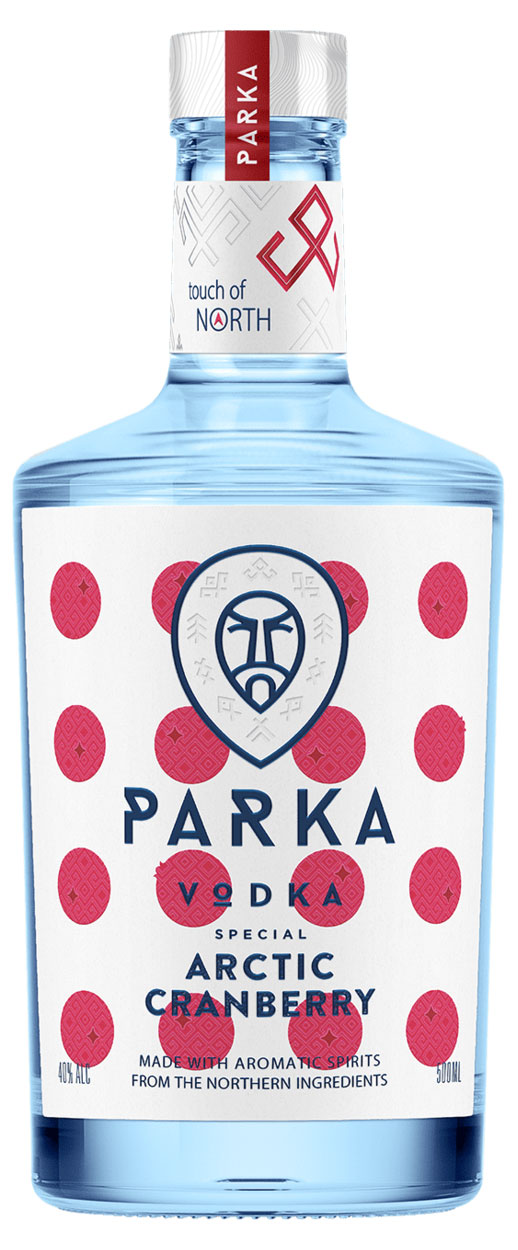 

Водка Parka Клюква Россия, 0,5 л