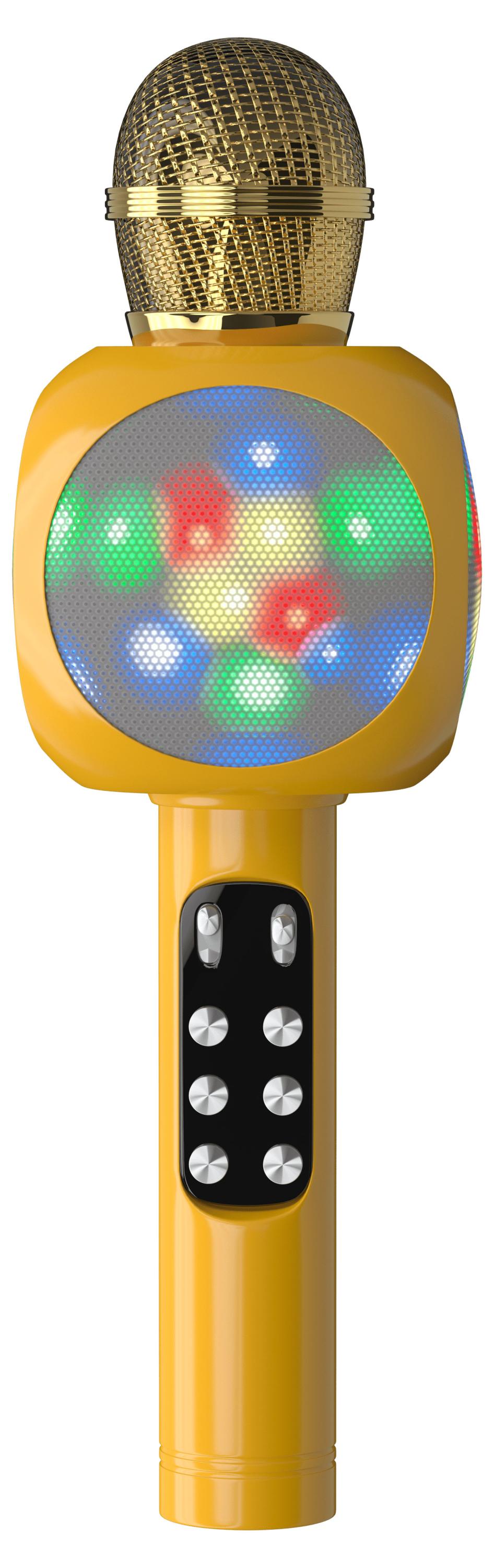 

Микрофон для караоке Mobility золотистый