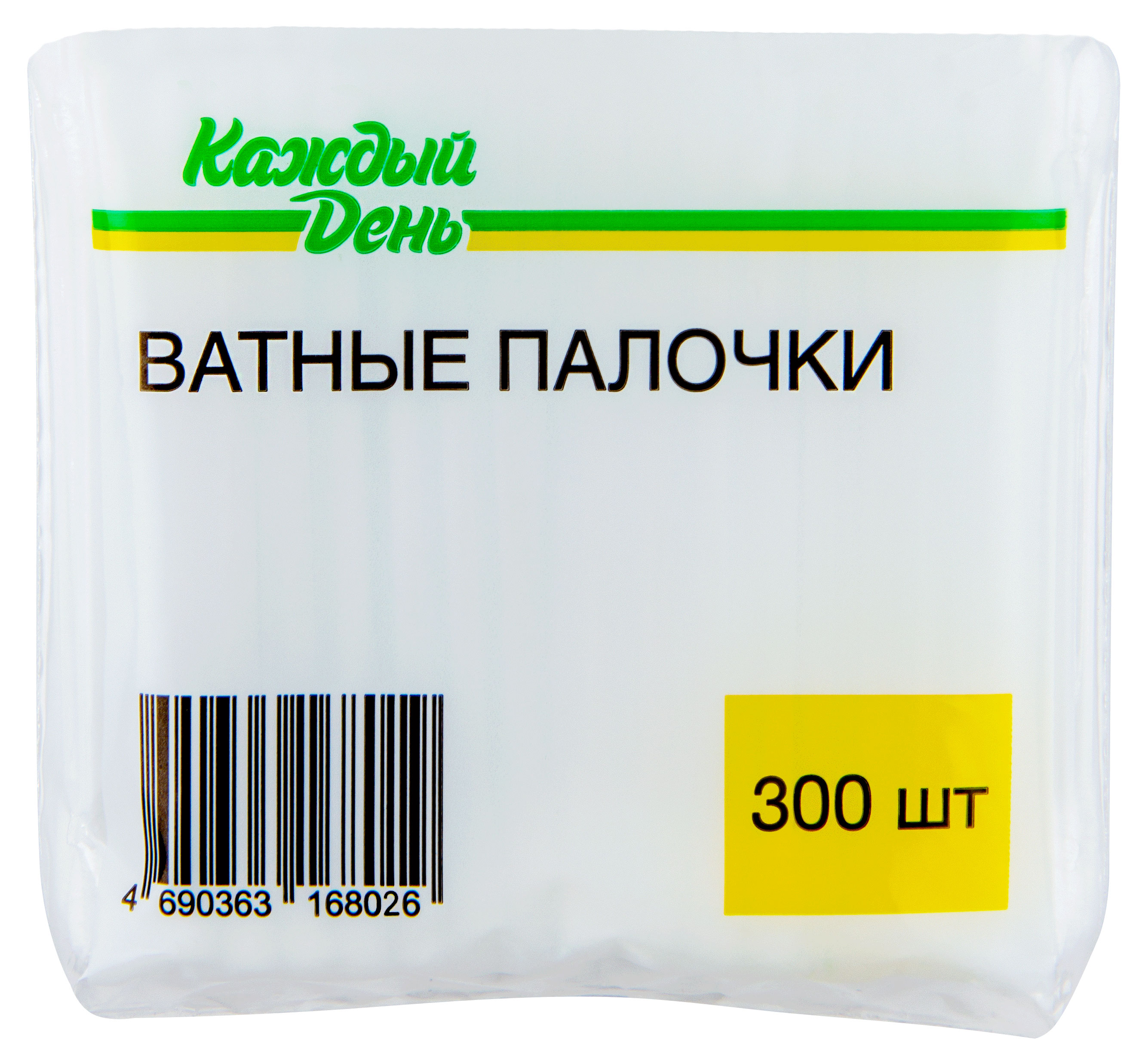 

Ватные палочки Каждый день, 300 шт