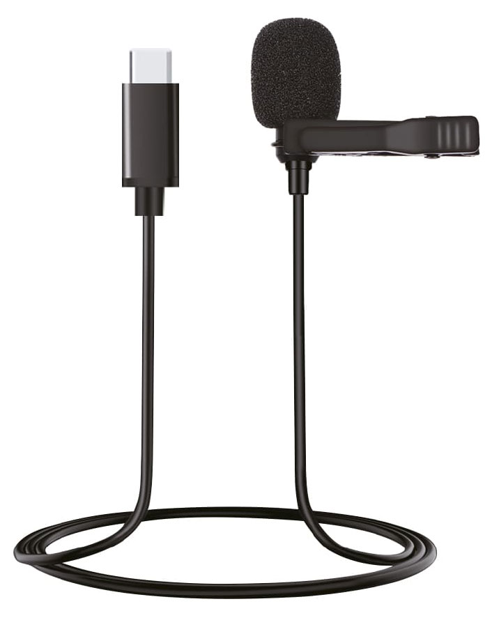

Микрофон Mobility MMI-1 TYPE-C петличный с клипсой черный