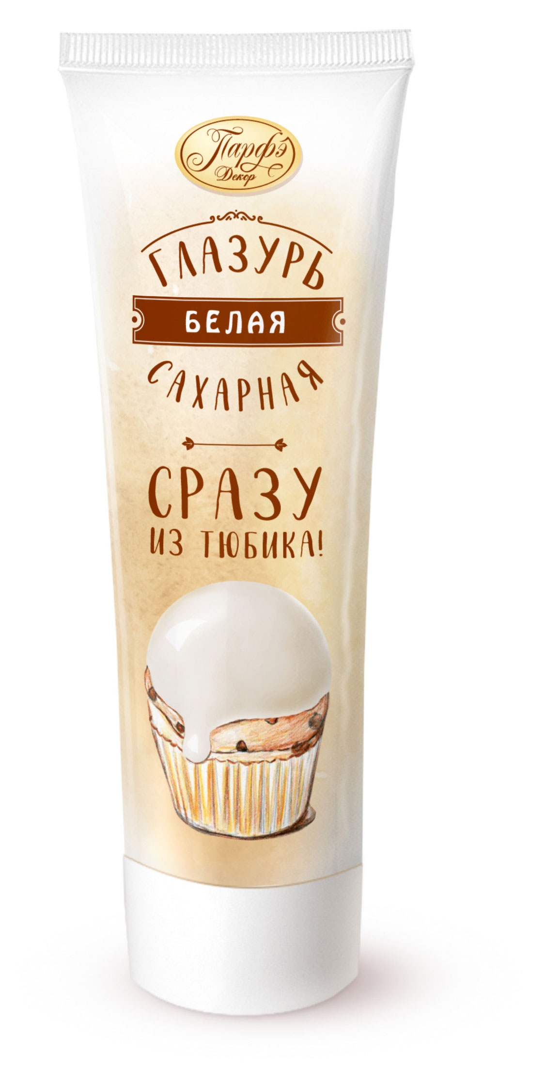 Изображение товара Сахарная глазурь «Парфэ» белая, 120 г