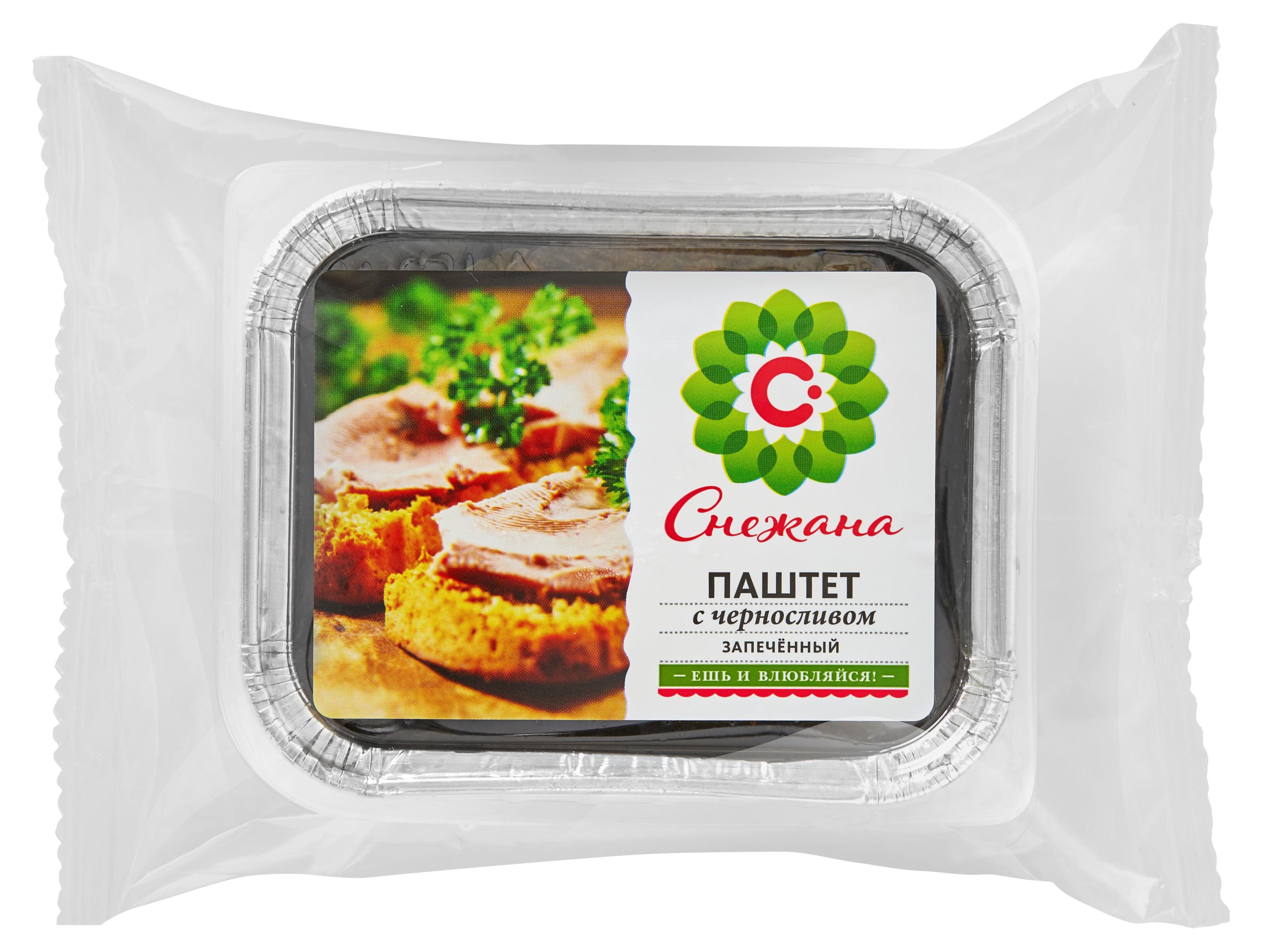 

Паштет мясной Снежана из говяжьей печени с черносливом, 200 г