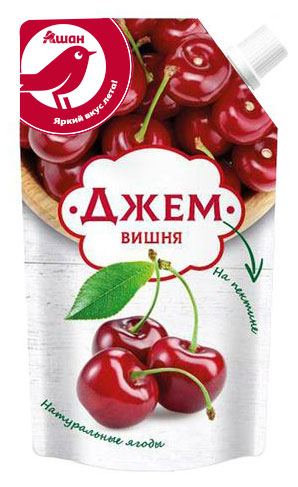 

Джем АШАН Красная птица вишневый, 270 г
