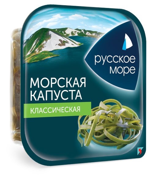 

Салат из морской капусты Русское море Классическая, 200 г