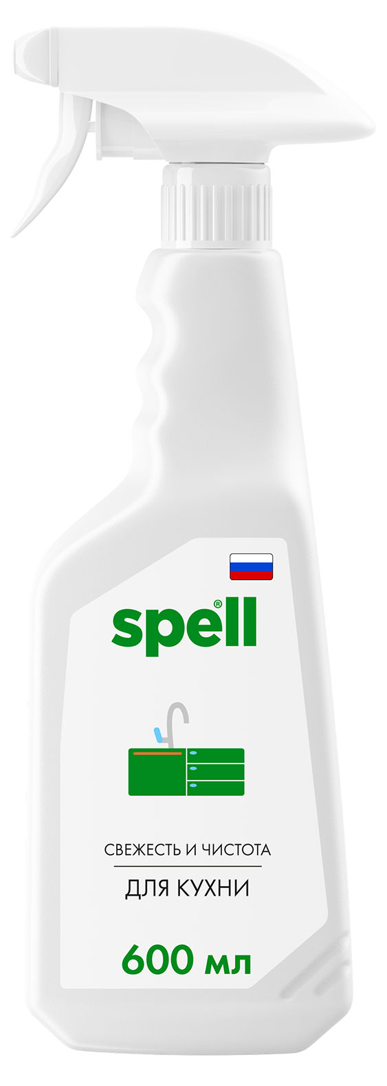 

Средство для чистки кухни SPELL, 600 мл