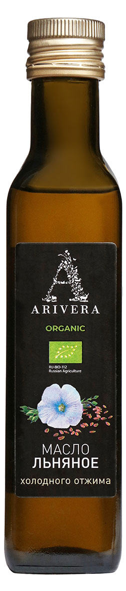

Масло льняное Arivera, 250 мл