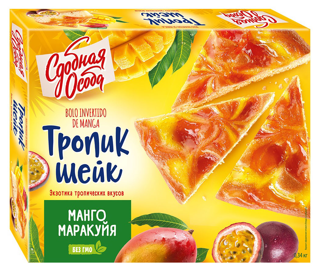 

Пирог Сдобная Особа Шейк манго маракуйя, 340 г