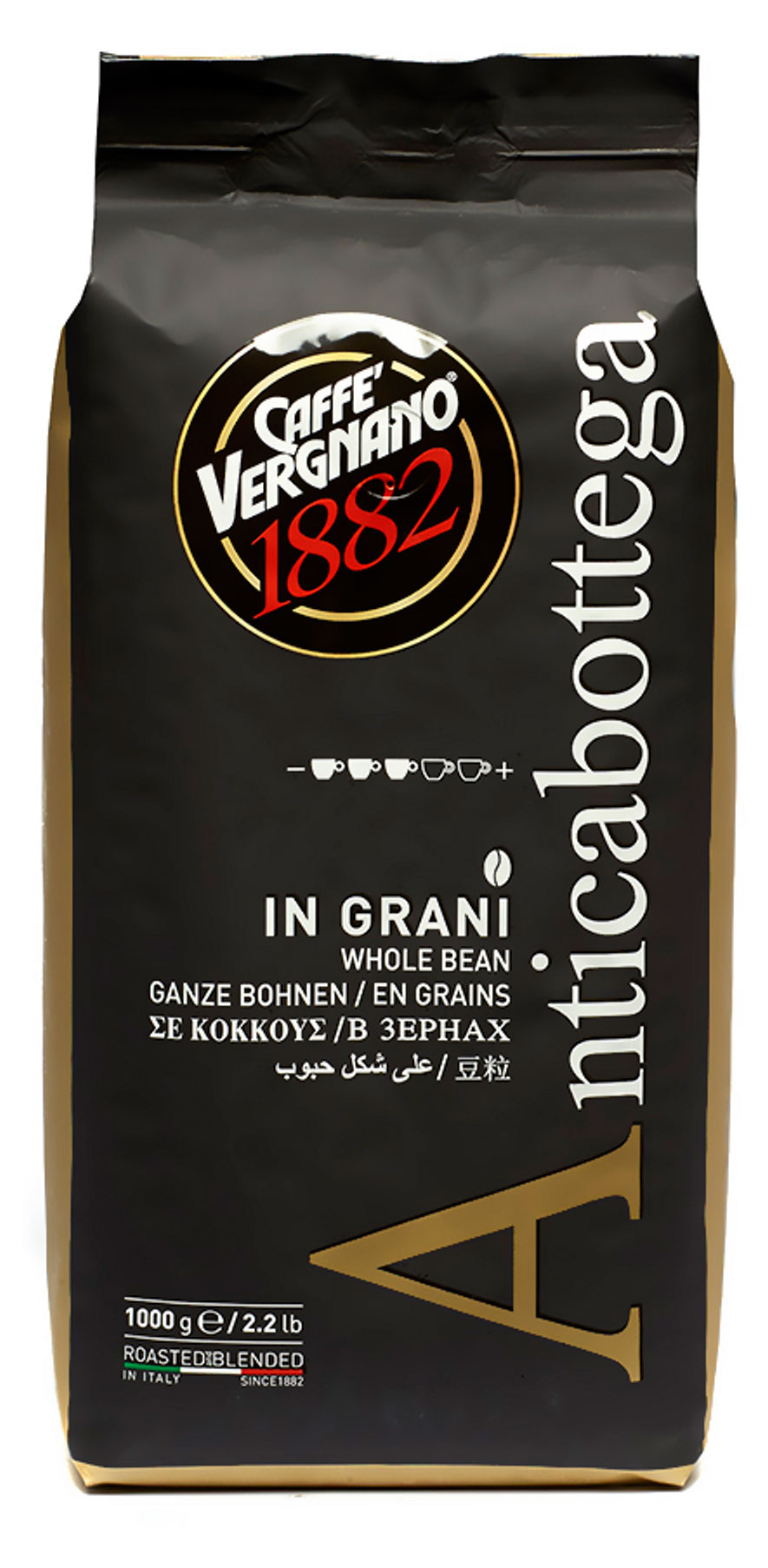 

Кофе в зернах Caffe Vergnano Anticabottega, 1 кг