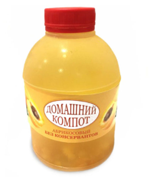 

Компот Домашний компот Абрикосовый, 0,5 л