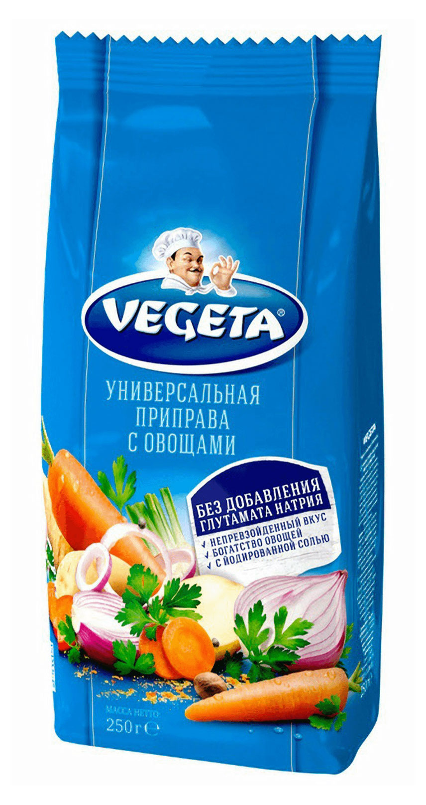 

Приправа Vegeta Универсальная с овощами, 250 г