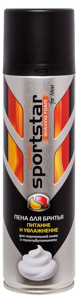 

Пена для бритья мужская Sport Star Normal, 200 мл