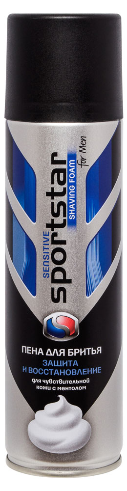 

Пена для бритья мужская Sport Star Sensitiv, 200 мл