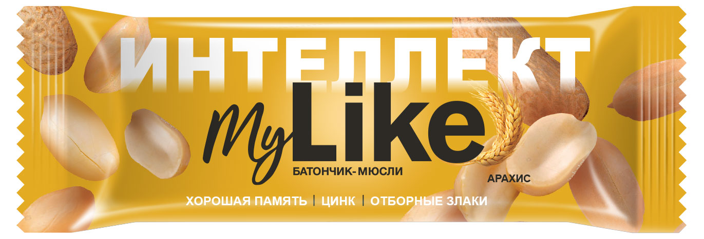 

Батончик-мюсли Леовит My Like Арахис, 25 г