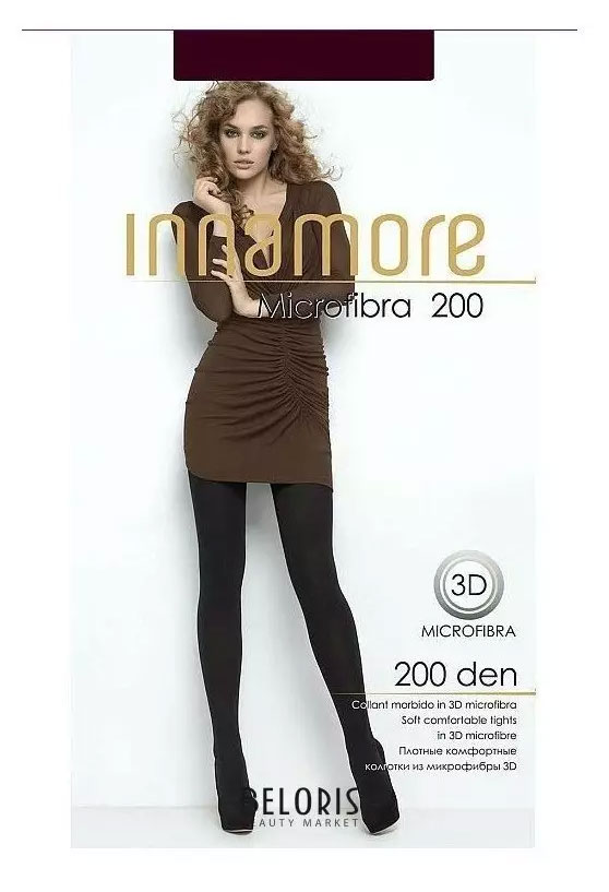 

Колготки женские Innamore Microfibra nero черный 200 Den р.3
