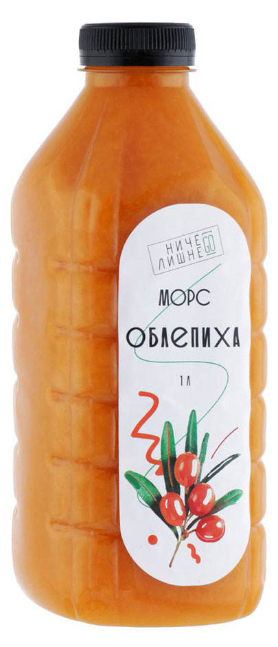 

Морс Ничего лишнего облепиховый, 1 л