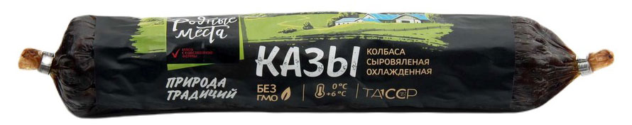 

Колбаса сыровяленая РМ АГРО Казы из конины, 260 г