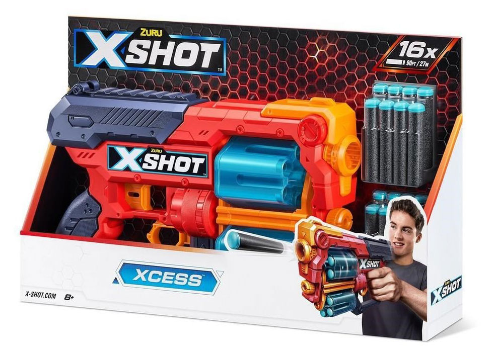 

Бластер ZURU X-Shot Ексель Иксес ТК-12