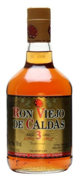 Изображение товара Ром Viejo de Caldas 3 Years Колумбия 0,7 л Высококачественный выдержанный ром