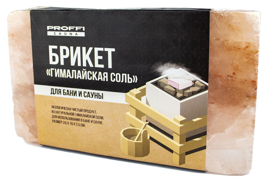 

Соль гималайская для бани и сауны PROFFI Sauna, 1,2 кг