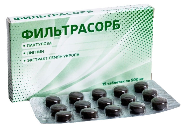 

Фильтрасорб, 15 таблеток