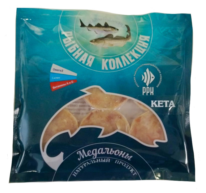 

Кета замороженная РРК медальоны, 300 г