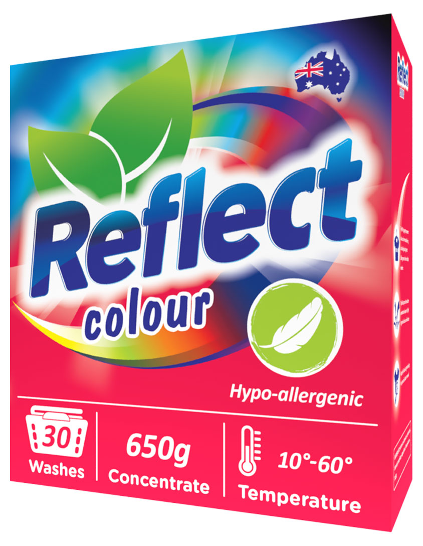

Стиральный порошок Reflect Color концентрат для цветного белья, 650 г