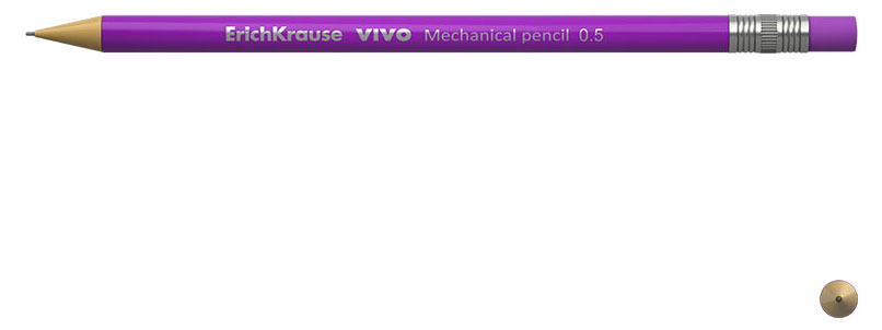 

Карандаш механический ErichKrause Vivo HB 0,5 мм, 1 шт