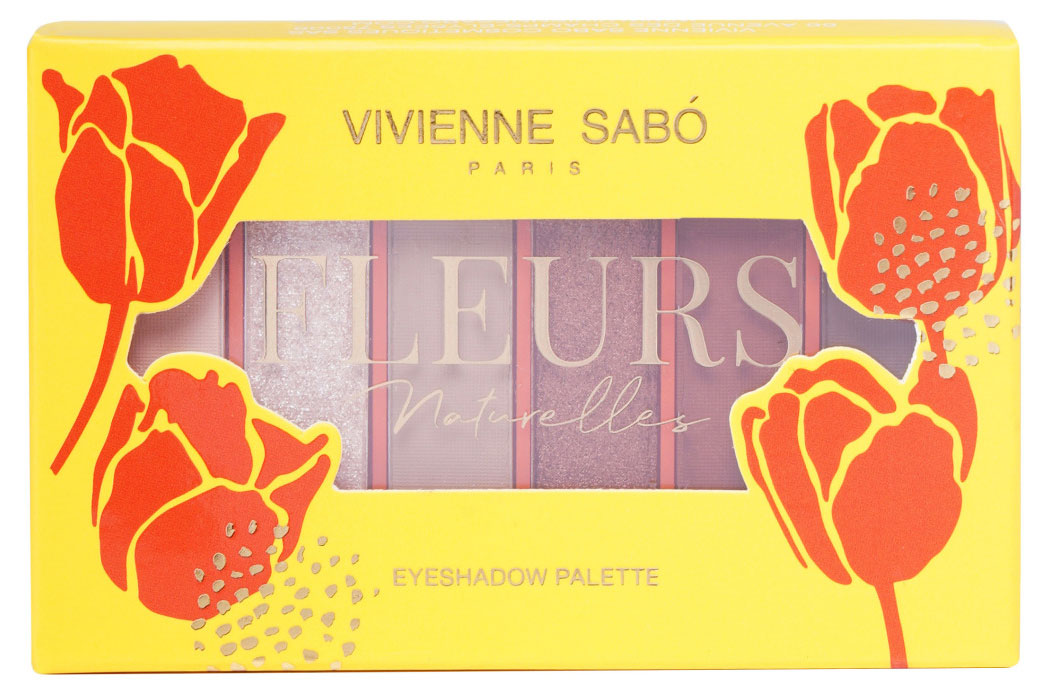 

Палетка теней для век Vivienne Sabo Fleurs naturelles тон 02