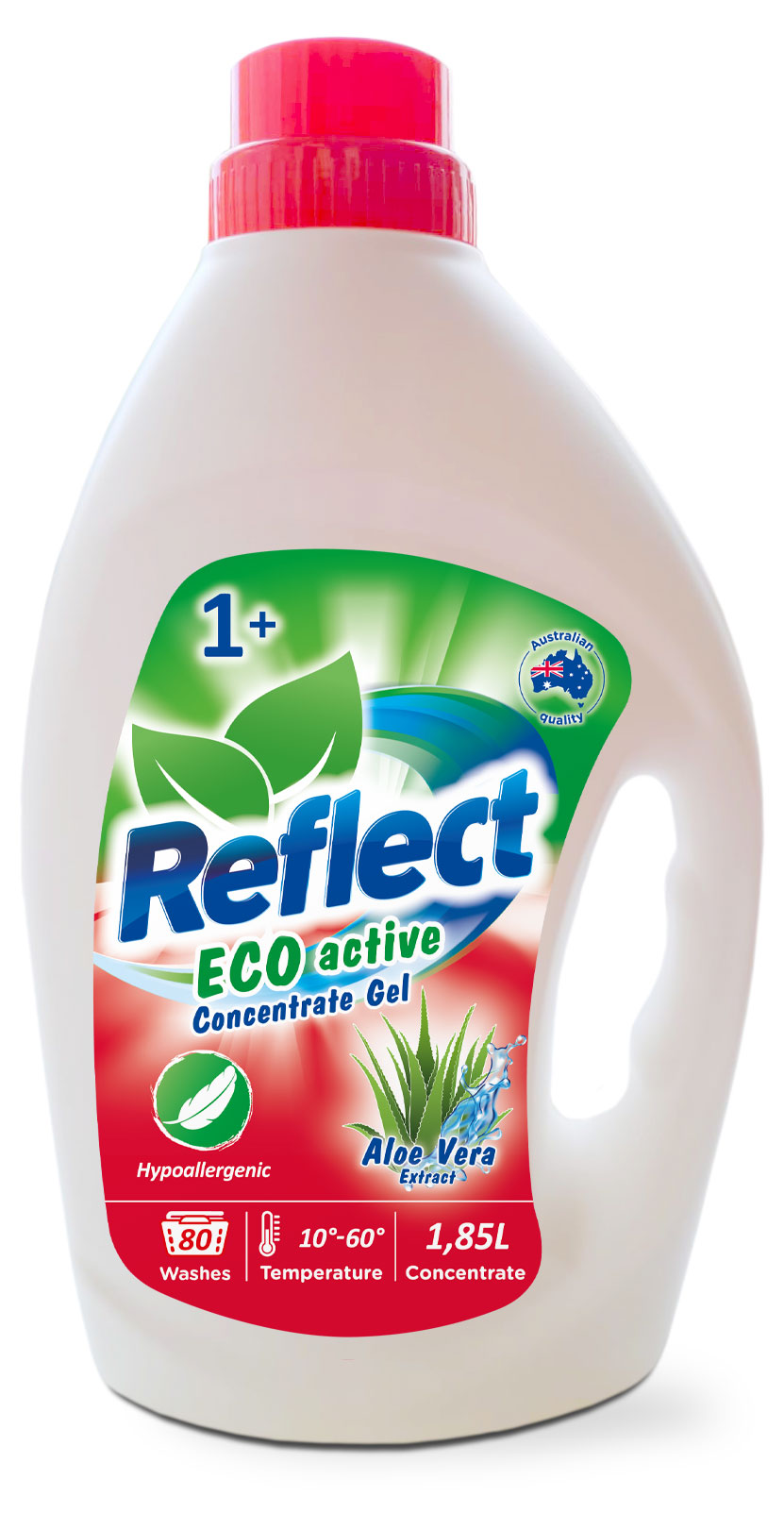 

Гель для стирки Reflect ECO Active концентрированное, 1,85 л