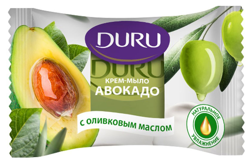 

Крем-мыло туалетное Duru Авокадо с оливковым маслом, 80 г