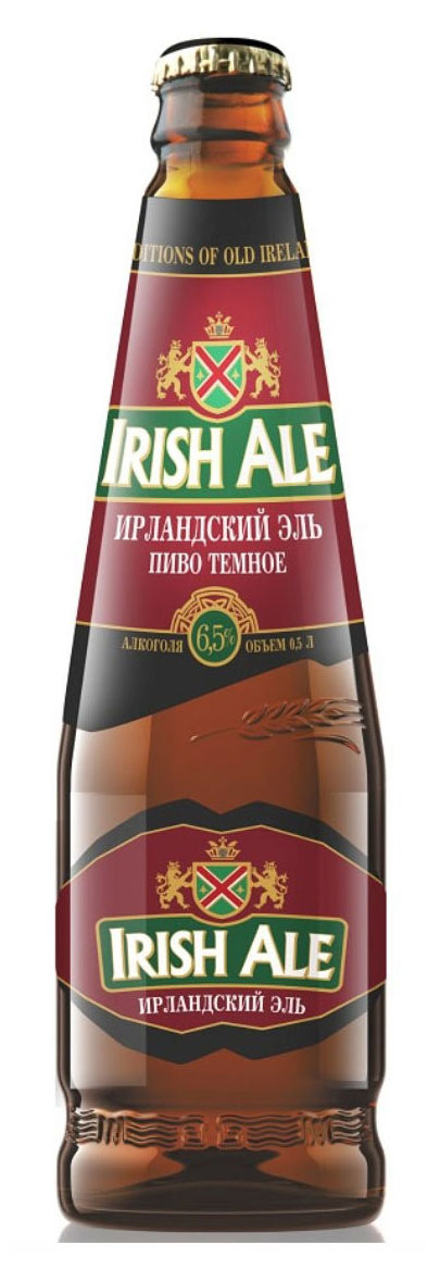 

Пиво Ирландский эль темное фильтрованное, 440 мл