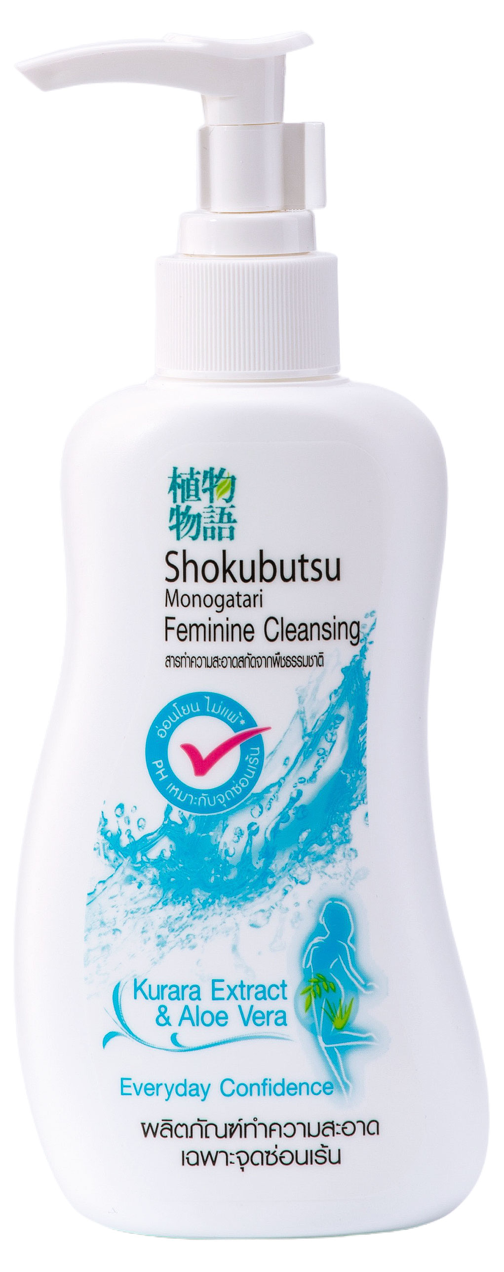 Изображение товара Гель-пена для интимной гигиены Lion Shokubutsu с алоэ вера и софорой 150 мл