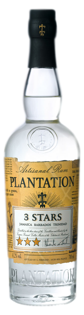 Изображение товара Ром Plantation 3 Stars White Rum Франция, 0.7 л, двойная выдержка