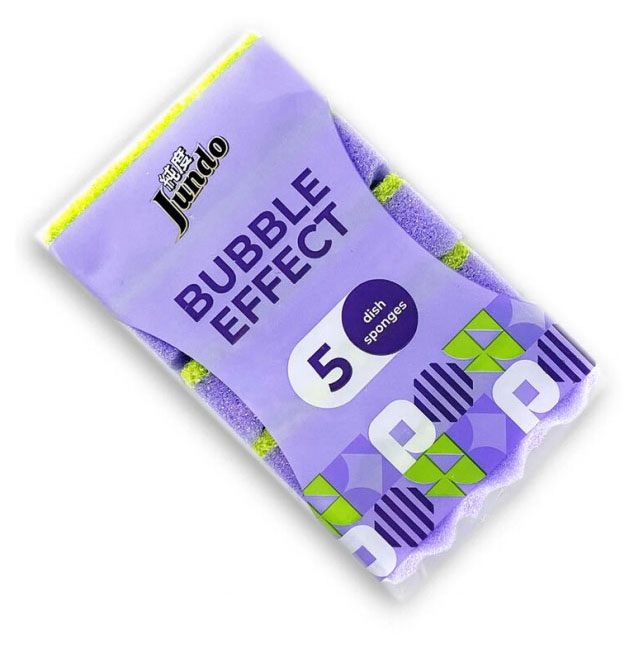 

Губки для мытья посуды Jundo Dish Sponges Bubble Effect, 5 шт