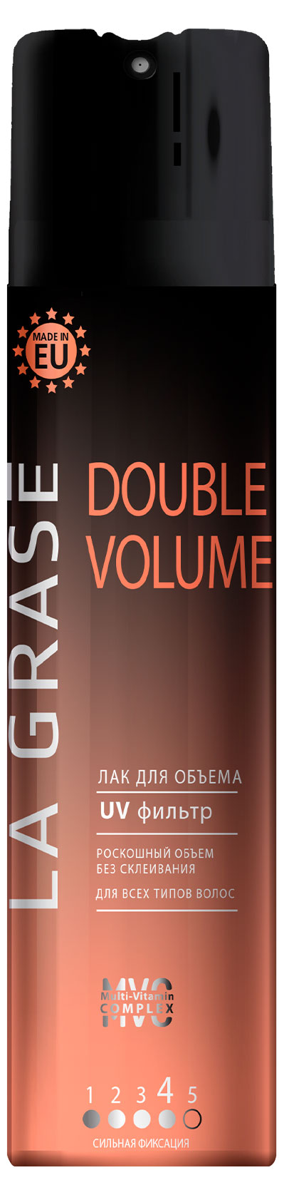 

Лак для волос La Grase Double Volume, 75 мл
