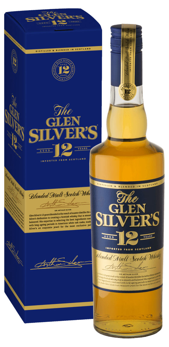 

Виски Glen Silver's 12 лет Испания, 0,7 л