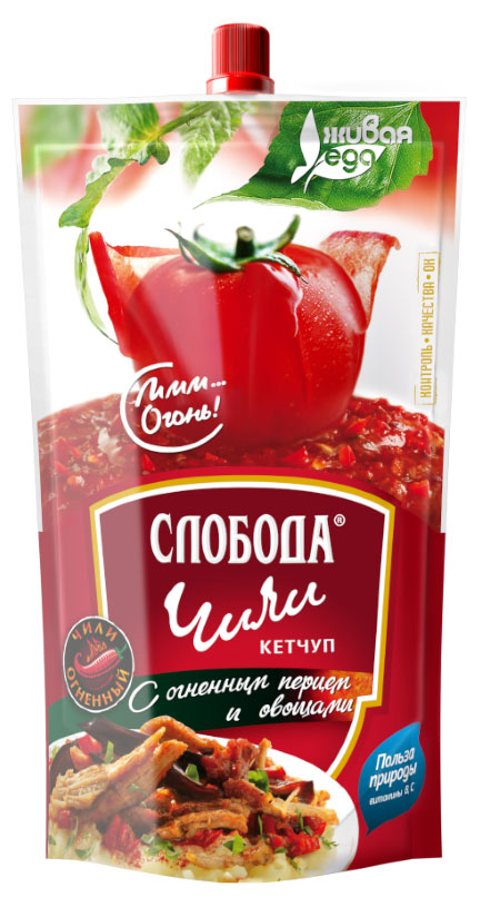 

Кетчуп Слобода Чили, 320 г