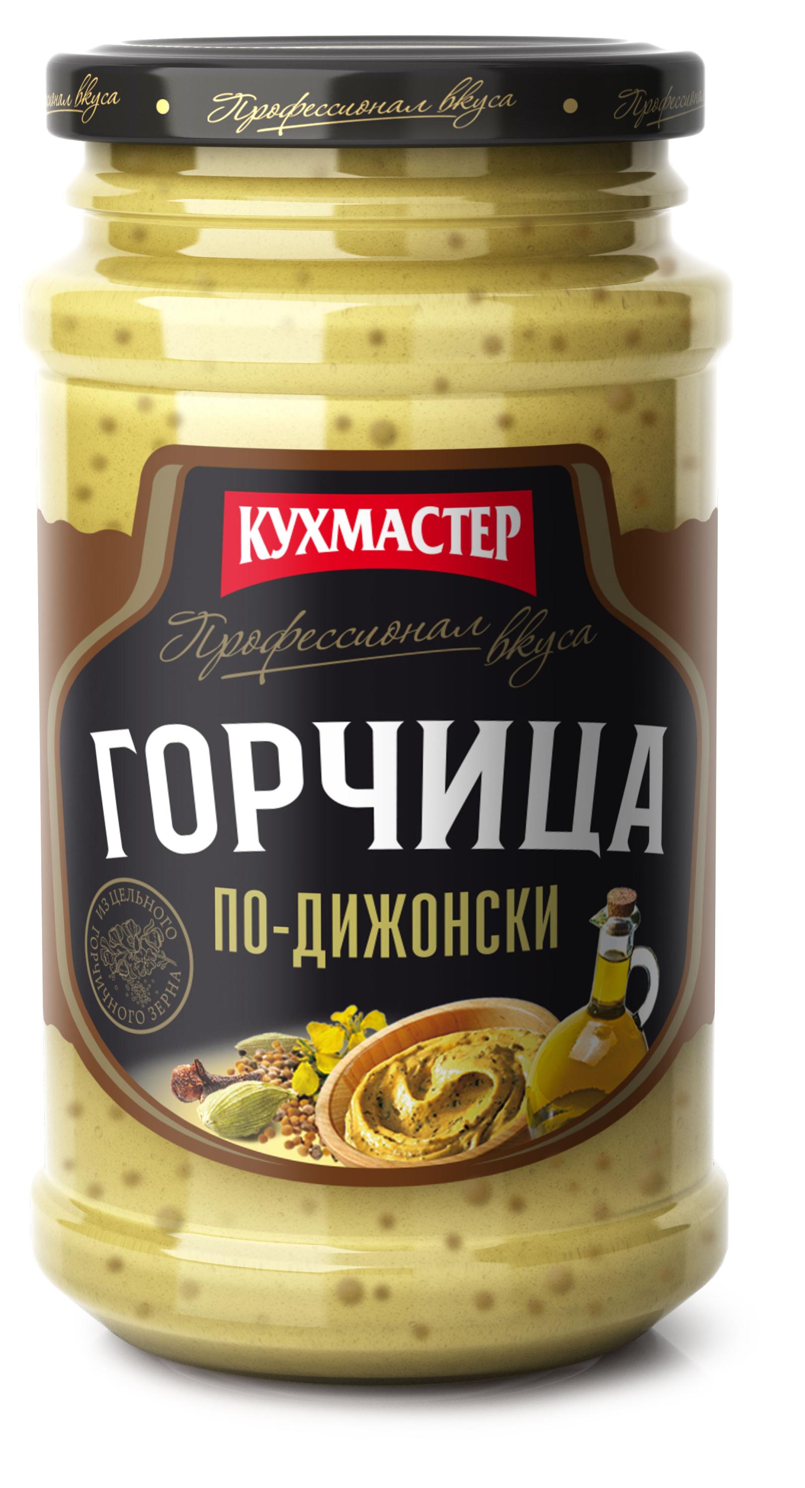 

Горчица КУХМАСТЕР По-Дижонски, 210 г