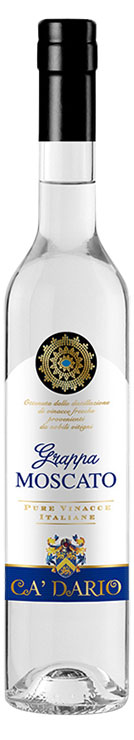 

Граппа Ca' Dario Moscato Италия, 0,5 л
