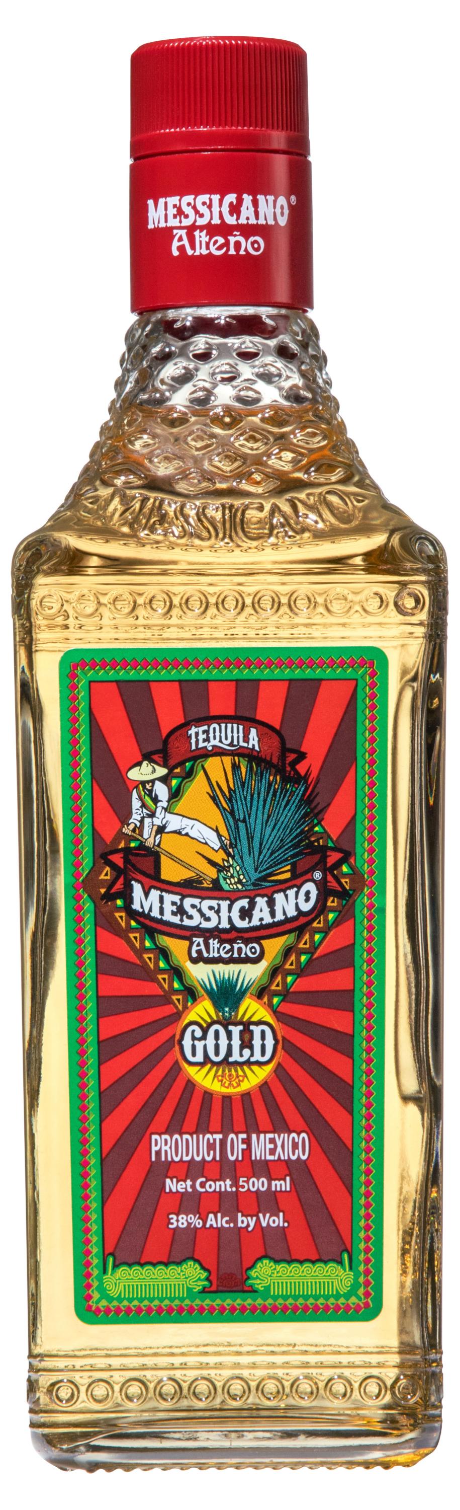 

Текила Messicano Alteno Gold 38% Мексика, 0,5 л