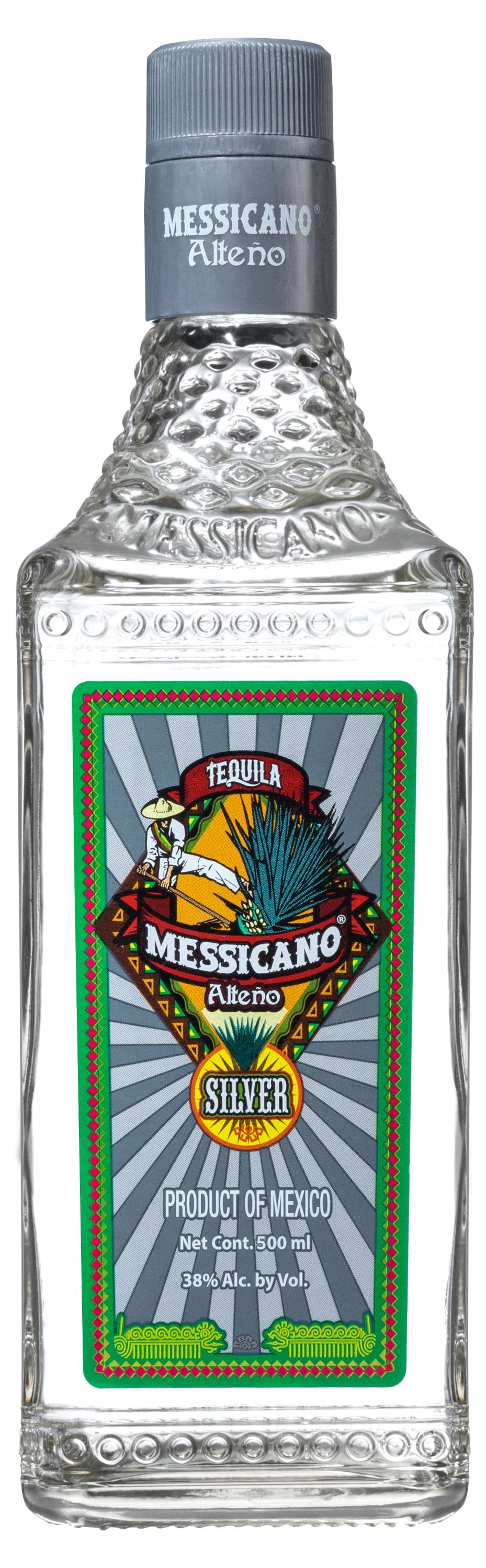 

Текила Messicano Alteno Silver 38% Мексика, 0,5 л