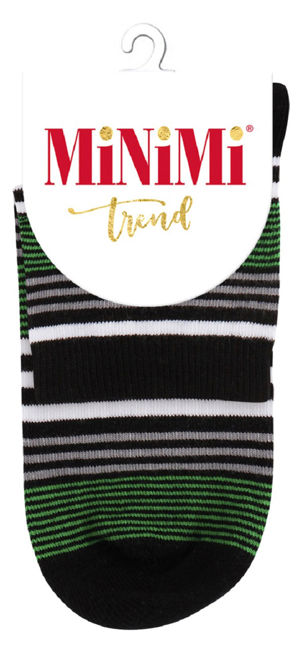 

Носки женские Minimi Trend 4205 в полоску Verde, р. 35-38