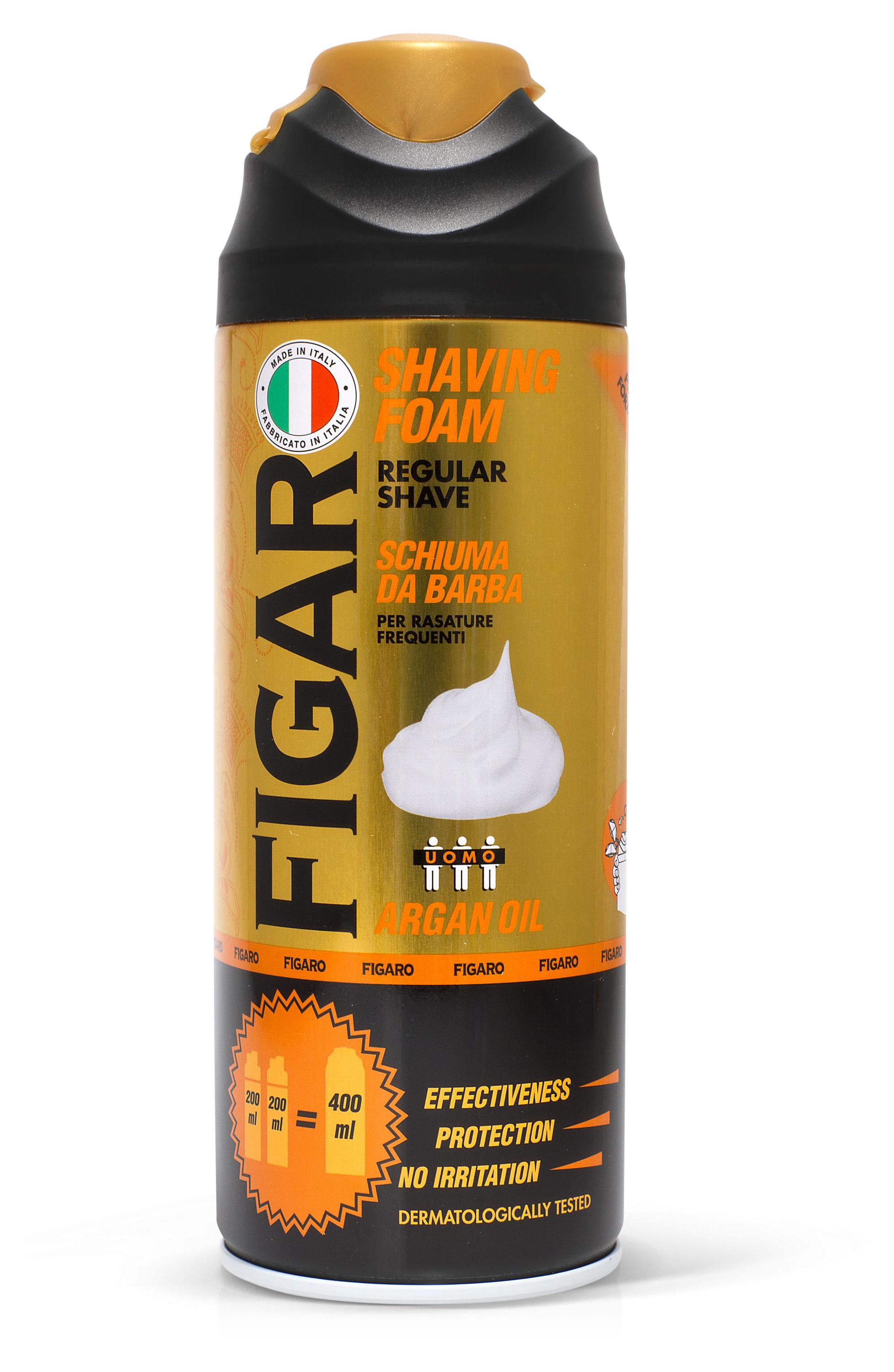 

Пена для бритья Figaro Uomo Аргановое масло, 400 мл