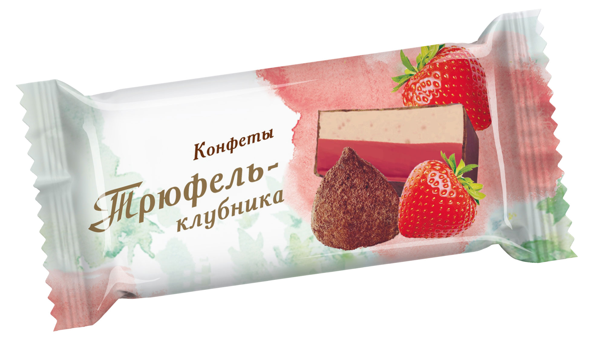

Конфеты ТМ Покровский трюфель клубника, вес
