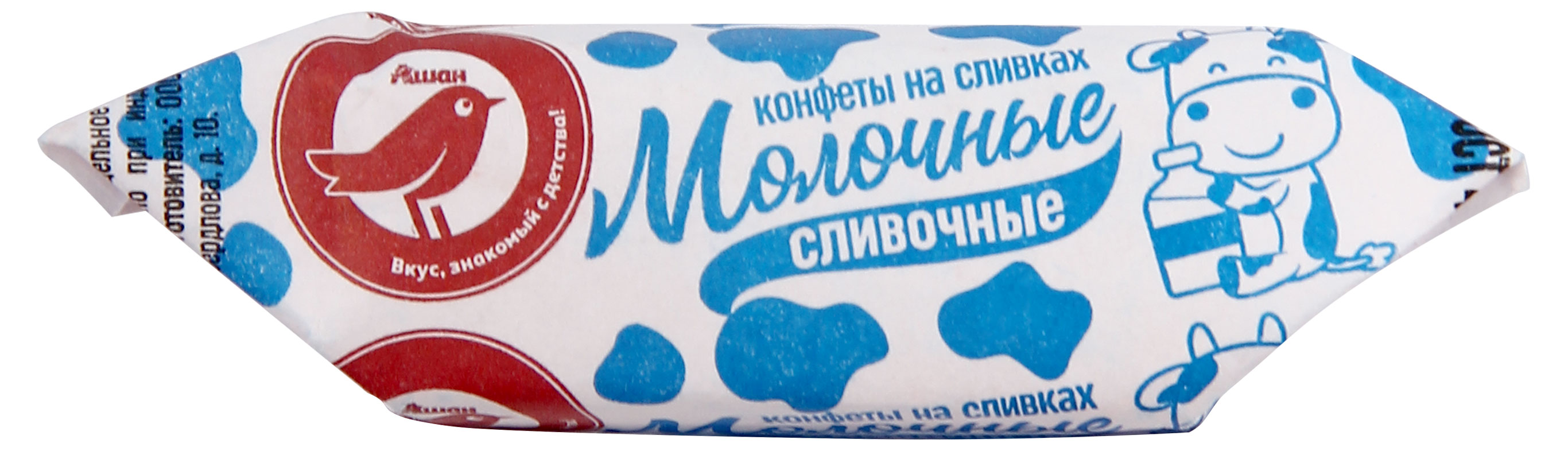 

Конфеты АШАН Красная птица на сливках, вес