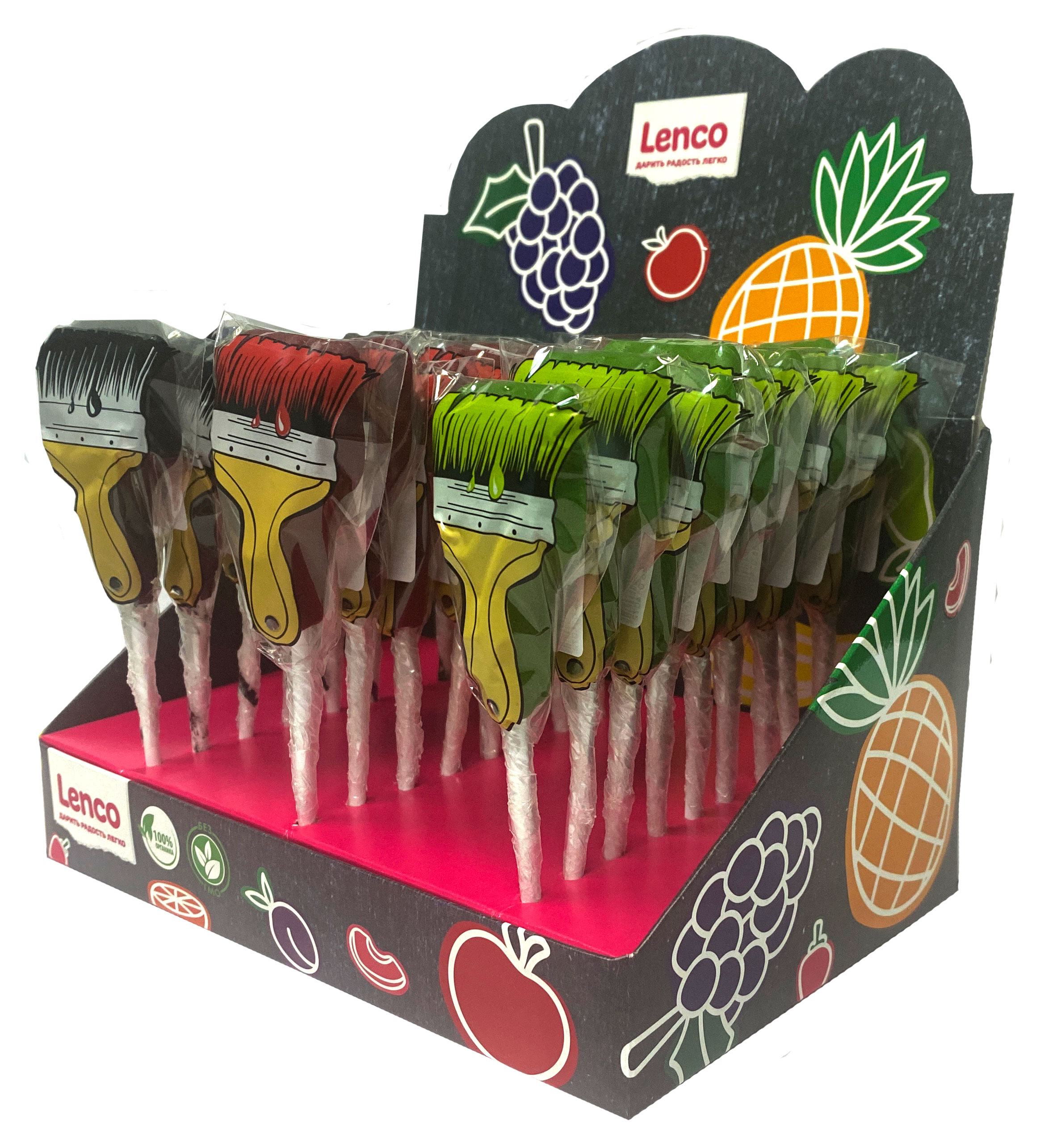 

Леденец Lenco Кисти 20 г, 1 шт