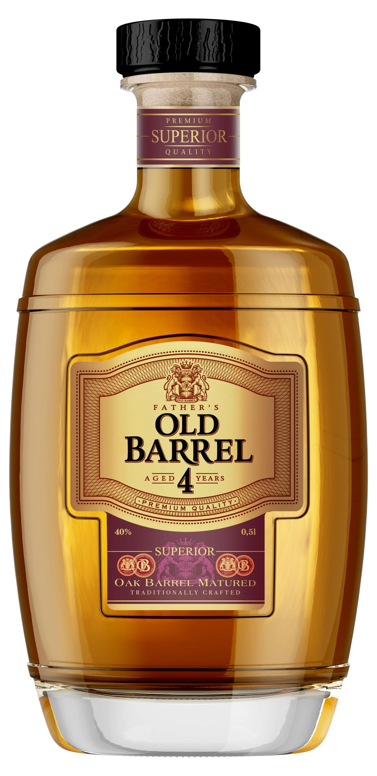 

Коньяк Father's Old Barrel 4 года, 0,5 л