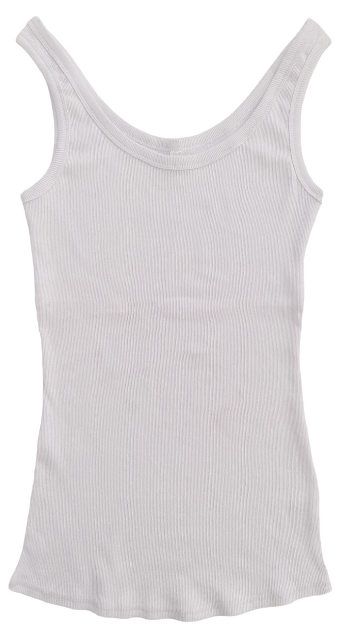 Изображение товара Женская майка DYSOT из 95% хлопка и 5% эластана, белая, размер 46-52